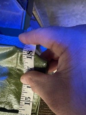 Free People Pants Womens 12 Green Faux Leather Wide Leg Cropped High Rise Boho 2