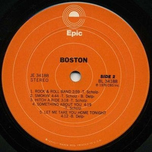 Boston Boston Vinyl LP Record 4