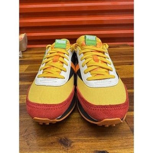 KID'S PUMA PRE SCHOOL FUTURE RIDER CANDY BAR PS ORG RED BLU SZ 6C 4