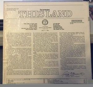 The Jordanaires This Land Vinyl LP Record Used 3