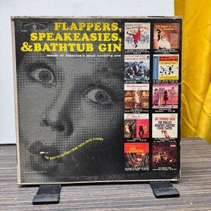 Various Artists Flappers Speakeasies Bathtub Gin 12 Inch Black Vinyl LP Used 1