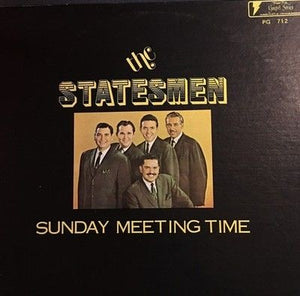 The Statesmen Sunday Meeting Time Vinyl LP Record Used Gospel Music 3