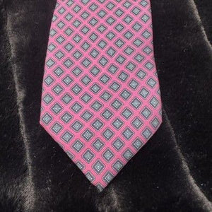 Kuppenheimer Tie Mens Silk Geometric Made In Italy Formal Necktie Classic 2