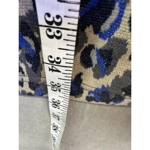 Haute Hippie Sweater Womens Medium Leopard Print Animal Knit Pullover Luxe 4