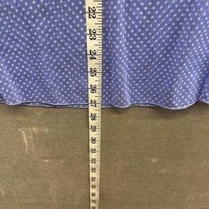 Sheer Mesh Polka Dot Shirt Womens Large Long Sleeve Mock Neck Lightweight Top 4