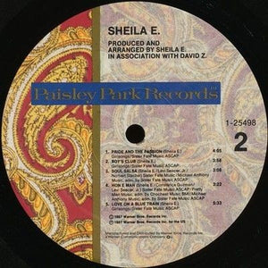 Sheila E Vinyl LP Record Used 3