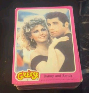 Grease Series 1 Complete 1978 Trading Card Set Of 66 + Duplicates.  84 Total. 2