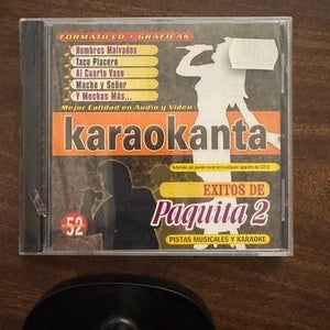 Karaokanta Exitos de Paquita 2 Musical Karaoke CD con Graficas SEALED 2
