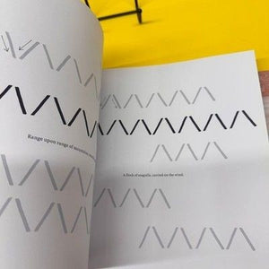 Mindful Calligraphy Art Instruction Meditation Lettering Paperback Book 3