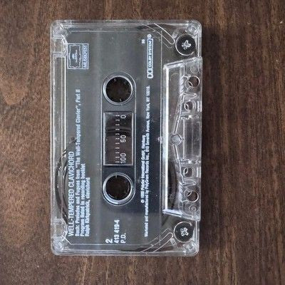 Bach Well Tempered Clavichord Polygram Records Cassette Tape Very Good Condition