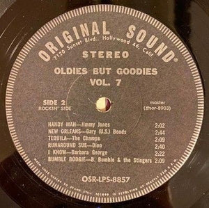 Various Oldies But Goodies Vol. 7 Vinyl LP Record 4