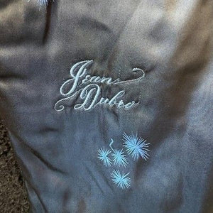 Jean Dulac Vintage Womens Medium Black Persian Lamb Mink Shawl Collar Jacket Pre 5