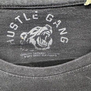 Hustle Gang Shirt Mens Small Black Bear Graphic Hip Hop Streetwear Tee Urban 3