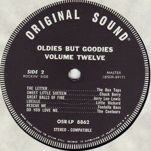 Various Oldies But Goodies - Vol. 12 Vinyl LP Record 2