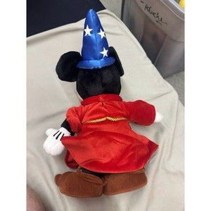 Disney Sorcerer Mickey Mouse Plush 22.5 Inches Medium Fantasia Used 3