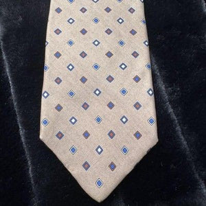 Vintage Annie Tie Mens Classic Geometric Pattern Dress Necktie 90s 2