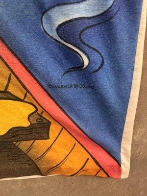Vintage Daffy Duck Looney Tunes Shirt Womens XL All Over Print Venice 1986 80s 5