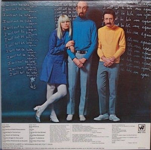Peter Paul Mary Late Again Vinyl LP Record Used Folk Music 3