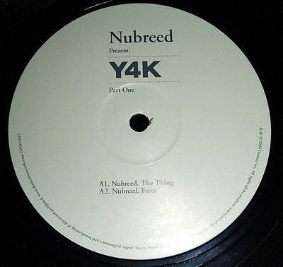 Various Artists Nubreed Presents Y4K Vinyl Record Used