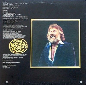 Kenny Rogers Ten Years Of Gold Vinyl LP Record Used Country Music 3