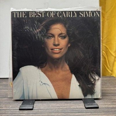 Carly Simon The Best Of 12" Black Vinyl LP 1975 Elektra Pop Rock Album