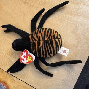 Ty Beanie Baby Spinner the Spider Retired RARE 1996 2
