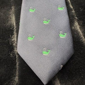 New England House Tie Mens Preppy Whale Novelty Made USA 90s Vintage Necktie 4