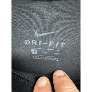 Nike T-Shirt College Black XXL Pre-Owned Excellent Dri-Fit 3