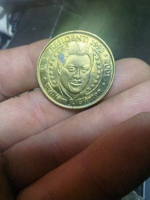 Ronald Reagan Sunoco Presidential Coin Series 2000 Token Used 2