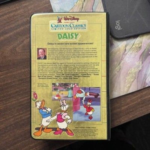 Walt Disney Cartoon Classics Limited Gold Edition Daisy VHS Tape 2