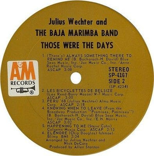 Julius Wechter And The Baja Marimba Band Those Were The Days Vinyl LP Record Use 2