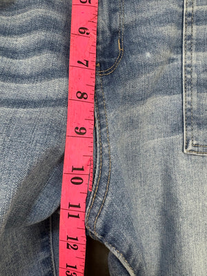 Aeropostale Women Denim Jeans Boyfriend Fit Size 17 Medium Wash Distressed Used 5