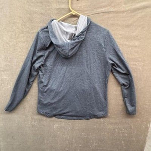 32 Degrees Hoodie Mens Large Blue Full Zip Lightweight Stretch Pre-Owned Excelle 4