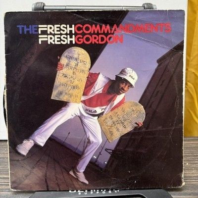 Res Fresh Commandments 12 Inch Vinyl LP Hip Hop Rap Used