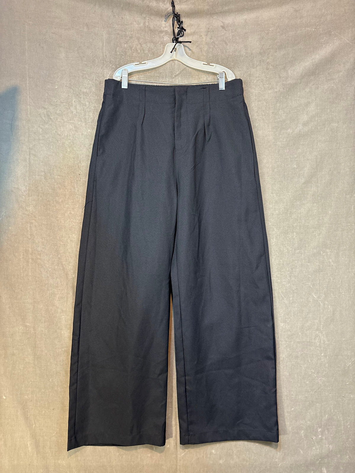 INCERUN Dress Pants Black Size M Pre-Owned 100% Polyester Solid