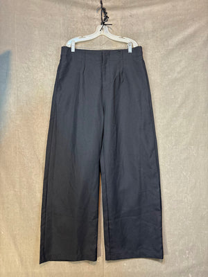 INCERUN Dress Pants Black Size M Pre-Owned 100% Polyester Solid 1