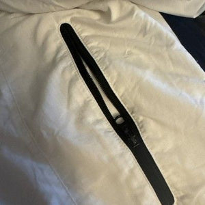 FootJoy Jacket Women Large White Full Zip Windbreaker Lined Hammock Bay Golf 5