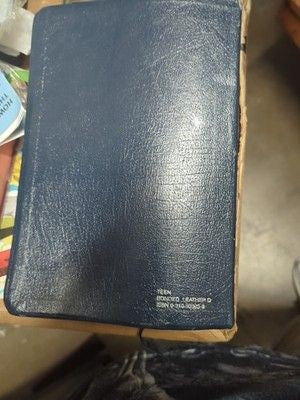 NIV Teen Study Bible: 1998 Zondervan Leathersoft Imitation Leather, Blue 4