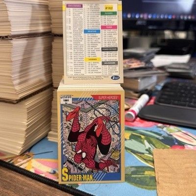 Impel 1991 Marvel Universe Series 2 Trading Cards Complete