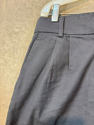 Abercrombie & Fitch Dress Pants Dark Gray Size 28 6 Good Condition Cotton Elasta 4