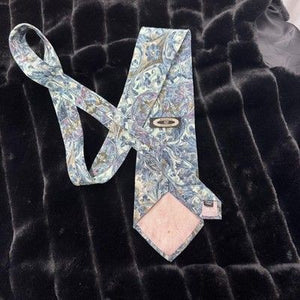 Vintage Adolfo 29 Collection Tie Mens Silk Paisley Floral Pattern Classic 90s Ko 5