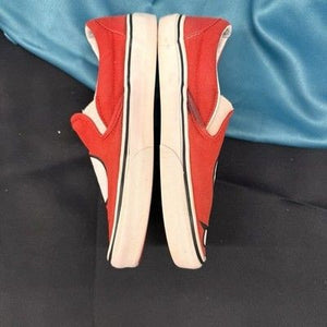 RARE Vans Off The Wall Yo Gabba Gabba Muno Face Red Classic Slip-on Mens Size 7 2