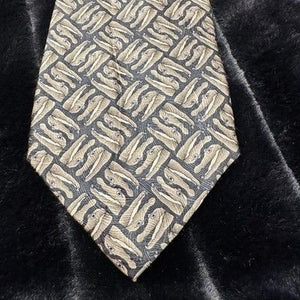 Nature Conservancy Crocodile Tie Mens One Size Silk Animal Print Novelty Fish 3
