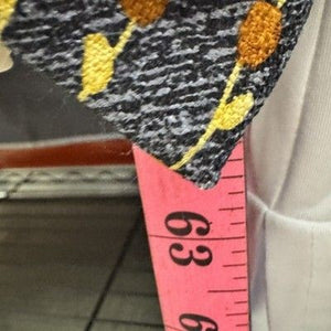 Maphisto Mens Silk Floral Print Necktie Made in Italy Pre-Owned Good Condition 3