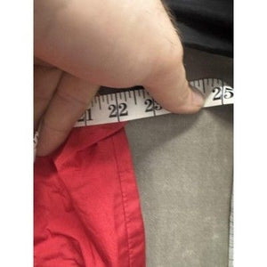 Frogg Toggs Toadz Jacket Mens Small Red Black Gray Hooded Waterproof Rain Coat 2