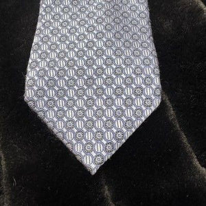 Nordstrom Tie Mens Geometric Circle Pattern Silk Formal Dress Business Necktie 5