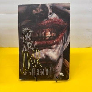 Joker Graphic Novel Brian Azzarello Lee Bermejo DC Comics Hardcover 2008 Very Go 3