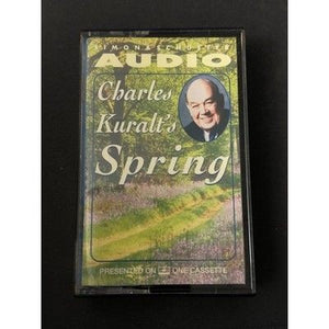 Charles Kuralts Spring Audiobook Cassette Tape Simon & Schuster Vintage 1997 2