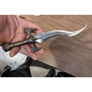 VINTAGE REALISTIC WEIGHTED MINI DAGGERS ~9” & ~11" LONG DRAGON THEMED SHARP!! 1
