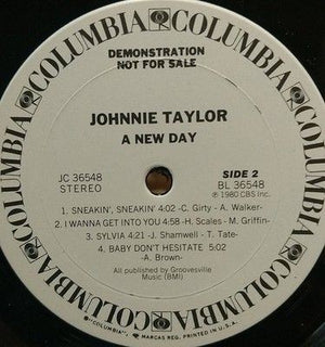 Johnnie Taylor A New Day Vinyl LP Record Used Soul Funk 12 Inch 2